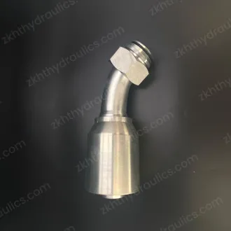 Hydraulic Hose Fitting 45°METRIC FEMALE 24°CONE O-RING H.T. ISO 8434-1--DIN 3865 20543RW