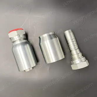 Hydraulic Hose Fitting Interlock JIC FEMALE 74° CONE SEAL ISO 8434-2-- SAE J51426713RW