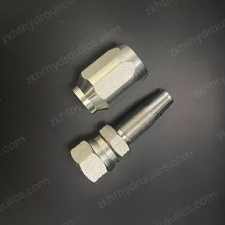 Hydraulic Hose Fitting Reusable JIC FEMALE 74℃ONE SEAL ISO8434-2--SAE J514 26718+00518
