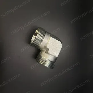 Adapter  90&deg;METRIC MALE 24&deg;H.T. 1C9&1D9